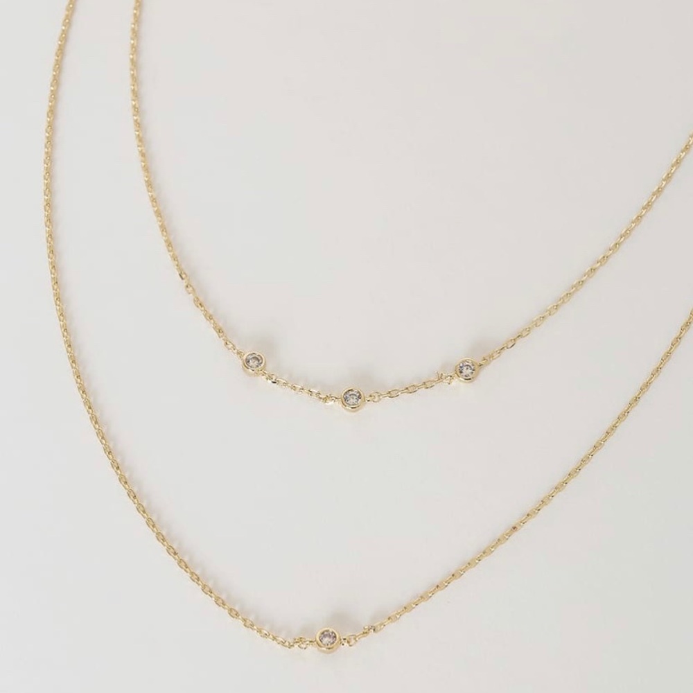 Lulus Finer Things in Life Gold Layered Necklace